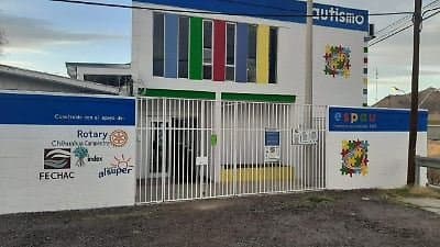 Fachada del centro ESPAU
